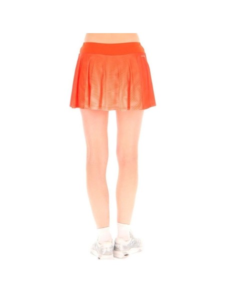 Falda Lotto Top Naranja | Ofertas de pádel